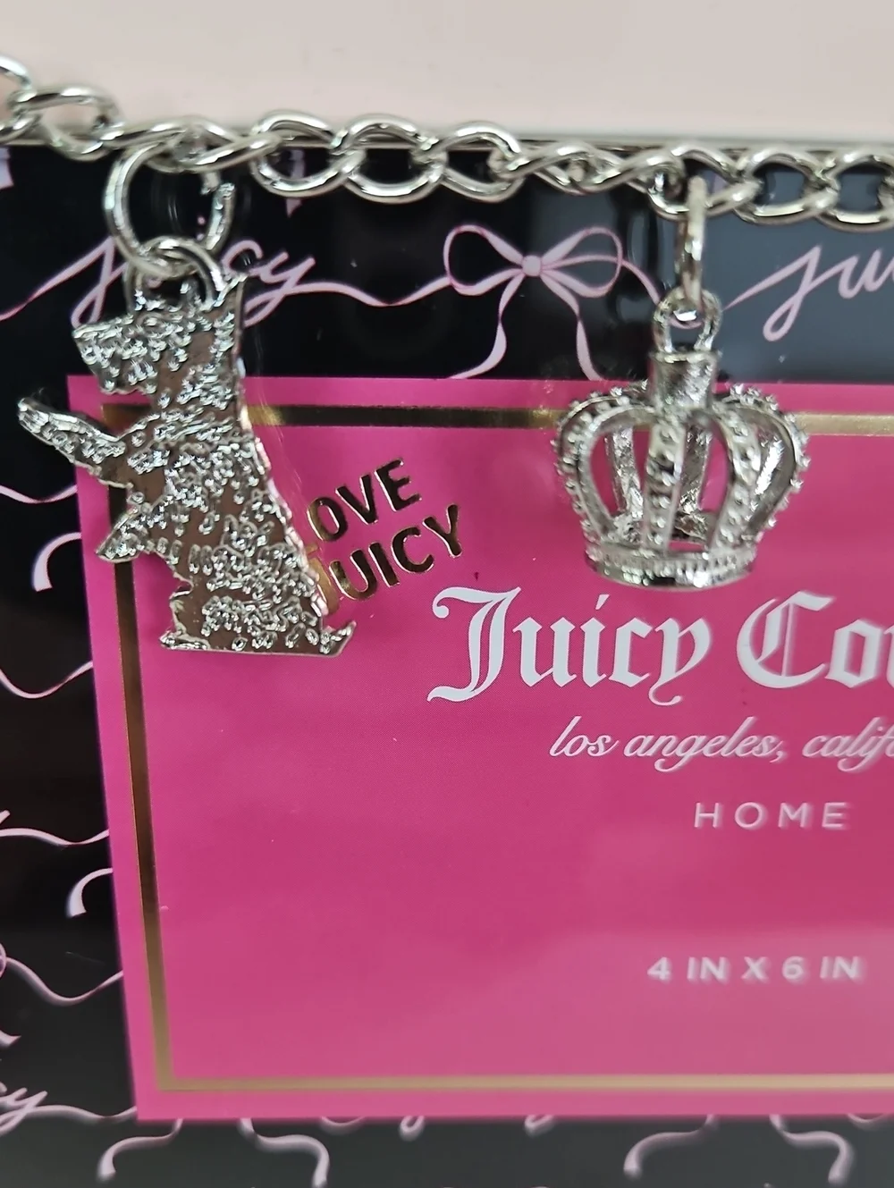 Juicy Couture NWT Charms Picture Frame